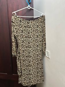 Animal Printed Bodycon Dress