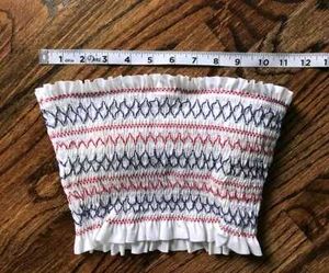 Cute Smocked Tube Top