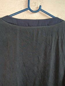 Ladies Summer Fashion Casual Top Navy Blue