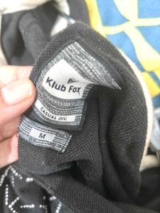 Patterned Polo Shirt