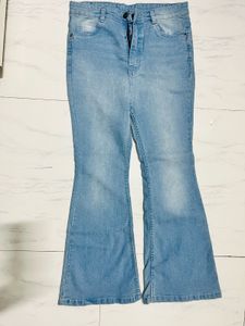 Light Wash Flare Jeans