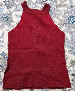 Red Halter Top