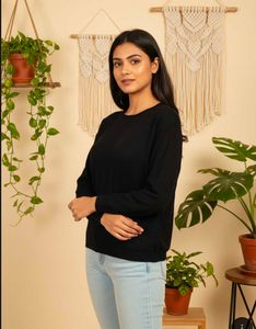 🎄Buy 1, Get 1 Free🎁Navy Blue Knit Sweater M/ L