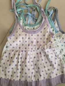 Daily Wear Tie Up Sleeve Frock