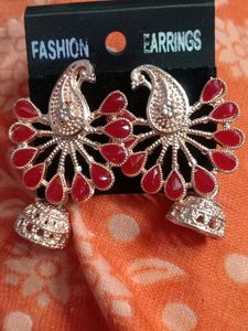 Peacock Shape Earrings
