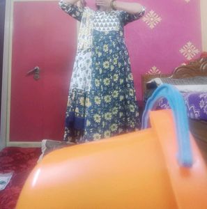 Printed Gown