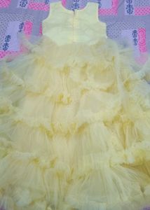 Cute Yellow Party Dress