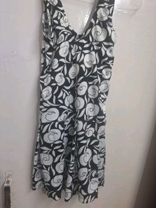 Floral Print Sleeveless swimming costume