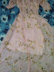 Floral Off-Shoulder Mini Dress