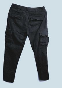 Black Premium Cargo Pant  Heavy Quality