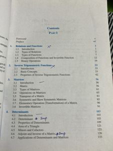 Maths Book (12th)