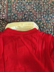 Red Striped Long Sleeve Shirt