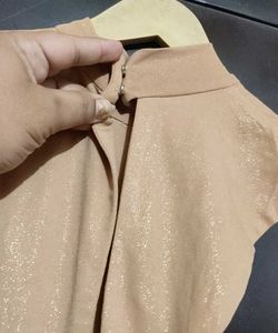 Cream Color Dress For Girl Or Women 32 Bust