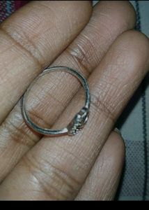 Pure Silver Ring For Girls