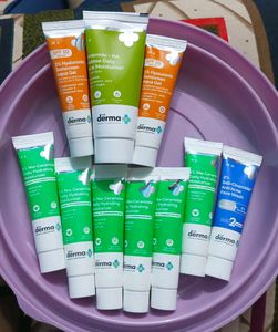 Combo The Derma Co. Skincare Set (Pack Of 10)