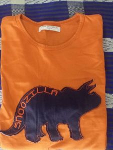 Orange "Snoozilla" T-Shirt