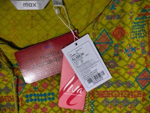 Max Ladies Lime Tunic