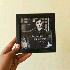 5 Mini Black Blank Photo Frame