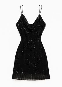 Backless Sequin Mini Dress