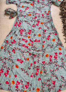 Max Unused Floral Shirt Dress