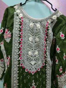 bridal heavy Sharara suit set