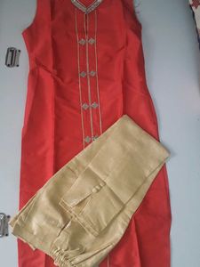 Kurta Set With Bell Bottom Pants