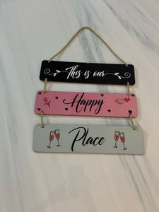 Happy Place Wall Decor