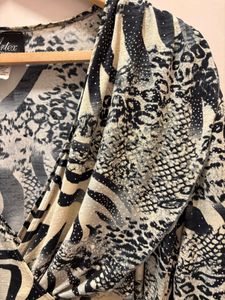 Beautiful Over Size Wrap Top