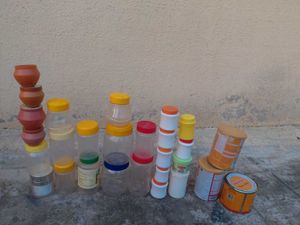 Plastic Storage  Containers Different Sizes