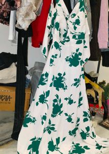 Sexy Knot Detail Tie Back Dress