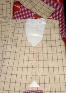 Coat Pant Three Piece Set For Kids