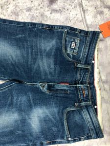 Distressed Denim Jeans