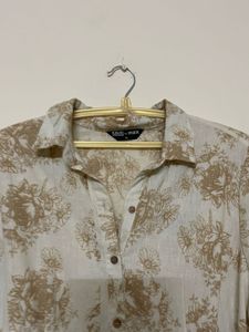 New Dress Cream Color For Ladies