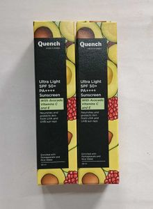 2 Quench Ultra Light Sunscreen Combo