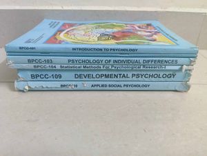 IGNOU BA Psychology Books 101, 102,103,104,109,110