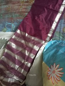 Its Silk Loongi Skirt With Stole. Rich Looking