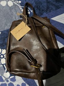 Leather Bagpack
