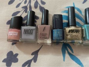 6 Nail paints