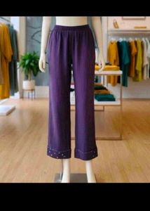 Elegant Purple Salwar Kameez Suit