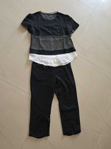 Korean Stripe Co Ord