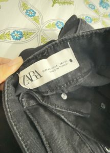 Zara High Rise Flare Jeans Euro 40