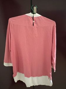Pink &#34;Simple is Good&#34; Top