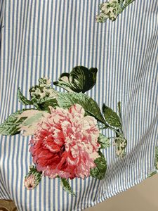 Floral Striped Top