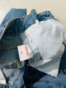 Urbanic Ribbed Slit Jean