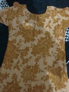 Floral Salwar Kameez Suit With Duppata