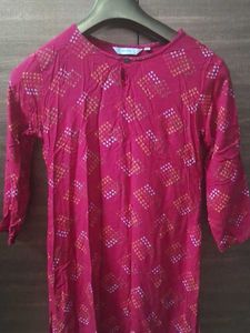 MAX red Kurta For Women