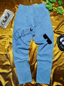 Embroidered Jeans