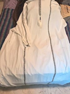 New White Imported Abaya