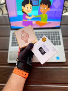 Fossil Gen 9 And Apple Air Pods With Screen