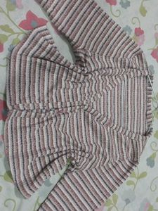Striped Knit Top